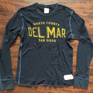 Holister Thermal long sleeve - Navy Blue - Size S